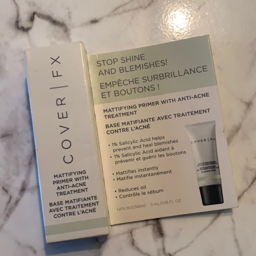 NIB Mattifying Primer Cover FX